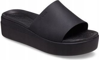 OEM Crocs Brooklyn Slide 208728 W6 I Eu 3637 Negro