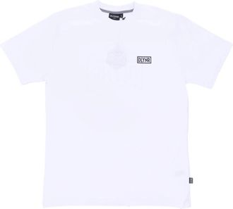 Dolly Noire Logo Achter Tee Wit - Heren - T-shirts - Wit - XL - Katoen - Tops