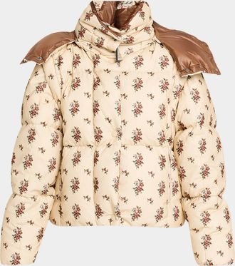 Moncler Torcol Hooded 2-in-1 Down Jacket