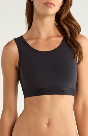 TomboyX Essential Soft Bra in Black at Nordstrom, Size X-Large