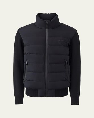 Mackage Mens Haney City Hybrid Down Jacket