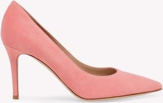 Gianvito Rossi Gianvito 85 Pump in Coral Pink Suede at Nordstrom, Size 39.5