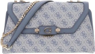 Guess Tassen, Dames, Grijs, ONE Size, Lindsey Flap Bag