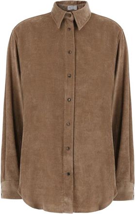 Brunello Cucinelli Donna, Camicette, Marrone, M, new