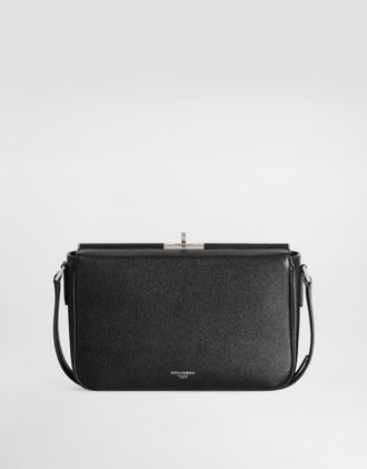 セール【DOLCE&GABBANA】2Way☆カーフレザー クロスボディバッグ Dolce&Gabbana Baroque Small Leather Crossbody Bag | Neiman