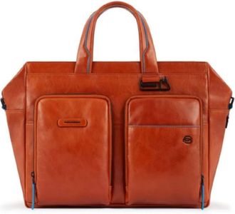 Piquadro Laptop Bags & Cases, male, Orange, Size: ONE SIZE B2 Revamp Briefcase