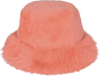 Generic Royal Stallion Premium Faux Fur Winter Bucket Hat in Orange, Size: One Size