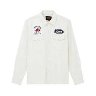 Deus Casual Shirts, male, Gray, Size: M Nomad Shirt