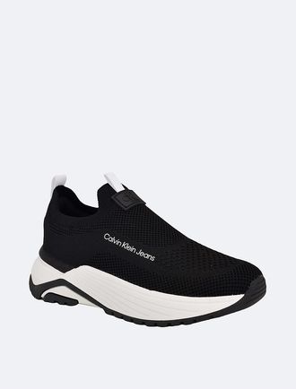 Calvin Klein Womens Womens Alvea Sneaker - Black - 6H