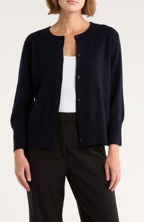 Vince Wool Blend Shrunken Cardigan in Coastal at Nordstrom Rack, Size X-Small