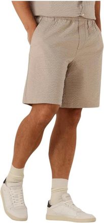 Selected Heren, Korte broeken, Beige, Maat: S
