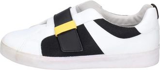 Kazar Leren Heren Sneakers - Heren - Sneakers - Wit - 42 EU - Leer - Schoenen
