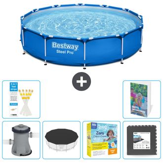 Bestway Piscina Bestway Steel Pro Redonda - 366x76 Cm - 7-piezas S259
