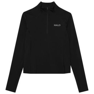 Halo Training Half Zip Funktionsshirt f&uuml;r Damen | schwarz