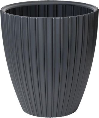 OEM Maceta De Flores - Garden Id - Elegante - 40 X 42 Cm - Para Jard&iacute;n, Balcones O Interiores - Antracita