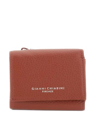 Gianni Chiarini leather zip-around wallet - Red
