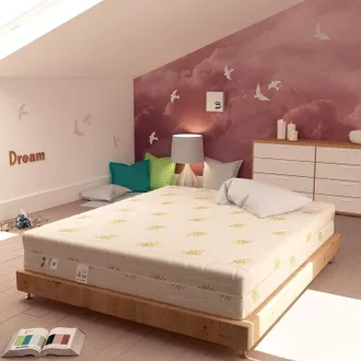 Baldiflex Baldiflex - Materasso Memory Dream Soft Singolo Con Rivestimento In Aloe Vera, Memory 7 Cm, Misura 80x190 Cm