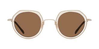 Paradigm Joss Golden Hour Mens Sunglasses Gold Size 45