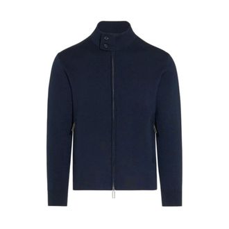 Paolo Pecora Cardigans, male, Blue, 2XL, Giubbotto Maglia