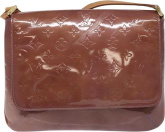 Louis Vuitton Thompson Street Purple Patent Leather Shoulder Bag (Pre-Owned)