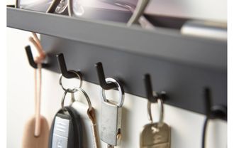 Yamazaki Tableware Wandhaken »Smart Schwarz«