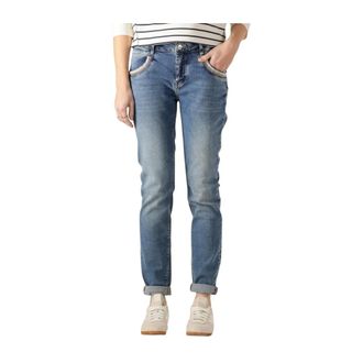 Mos Mosh Slim Fit Jeans, female, Blue, W33, Slim-fit Jeans