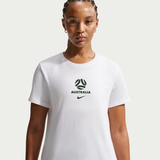 Nike Australia Nike Womens Soccer T-Shirt in White | IH2234-100