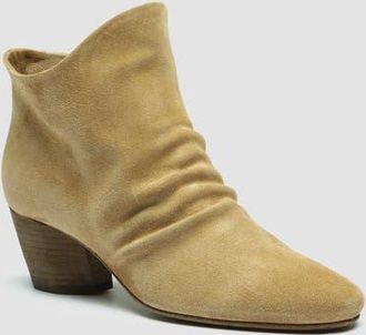 Officine Creative Beth 006 Light Suede Bootie in Light Brown at Nordstrom, Size 40