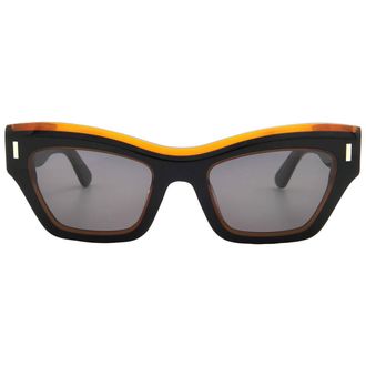 Calvin Klein Grey Cat Eye Ladies Sunglasses CK23503S 002 54