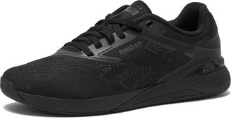 Reebok Nano X5 Sneakers for Women, Cross Training Gym Walking Shoes Women, Black/Grey 5, 6.5 UK