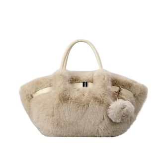 Generic Womens Plush Bags Fluffy Small Crossbody Bag Mini Tote Purses Plush Shoulder Handbag For Women(Color 03)