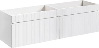 Petits Meubles Mueble bajo lavabo 160 cm tableros laminados blanco