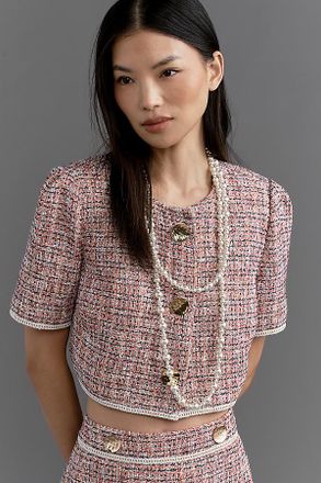 Walter Baker Helene Boucl&eacute; Tweed Jacket