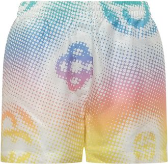 Casablanca Halftone Logo Shorts - Dames - Strandmode - Veelkleurig - S - Badmode