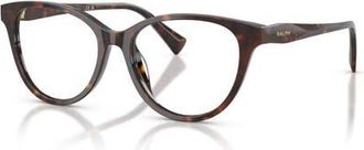 Ralph Lauren 53mm Butterfly optical glasses in Brown at Nordstrom