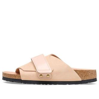 Birkenstock (WMNS) Birkenstock Kyoto Nubuck Leather Sandals New Beige 1026560