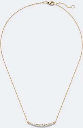 David Yurman Collar Petite Pav&eacute; de oro de 18 ct con diamantes