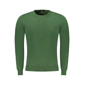 Cavalli Verde Viscose Men Mens Sweater