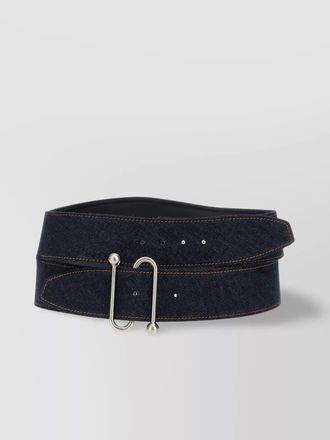 Sportmax crocodile leather belt