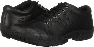 Keen PTC Oxford (Soft Toe) Mens Industrial Shoes Black : 10.5 D - Medium, Leather