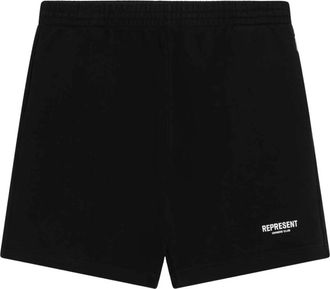 Represent Owners Club Shorts - Heren - Korte Broeken - Zwart - XS - Katoen - Korte Broeken