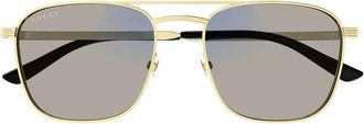 Gucci Sunglasses Gg1881 S 005 Gold/Transparent Men