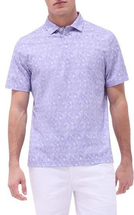 Bugatchi Victor OoohCotton Floral Polo in Lilac at Nordstrom Rack, Size Medium