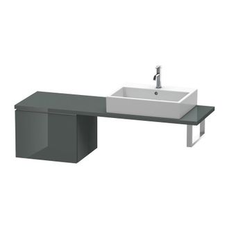 Duravit Consola Baja L-cube 520x477x400mm Gris Doloaveci Brillante