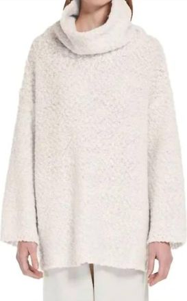 Max Mara Vodka Classic Knit Sweater In Off White