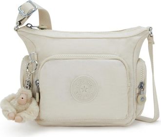 Kipling Tassen, Dames, Beige, ONE Size, Polyester, Mini Crossbody Schoudertas