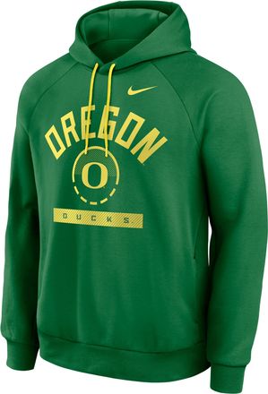 Nike Oregon Courtside Nike Mens Dri-FIT College Pullover Hoodie in Green | 04EJ394TUON-USU