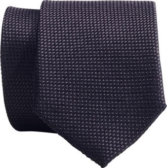 Bexley Cravate Soie Natt&eacute; Unie