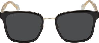Gucci Grey Square Mens Sunglasses GG0563SKN 001 55
