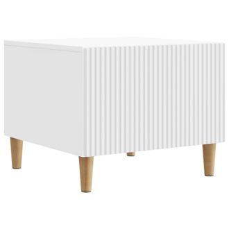 vidaXL Mesa De Caf&eacute; Con Caj&oacute;n 49 X 50 X 40 Cm Madera De Ingenier&iacute;a Vidaxl